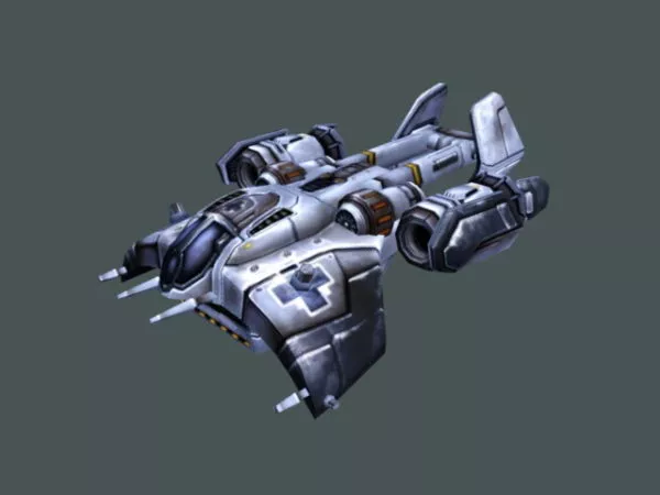 Crescent Wing Spacecraft 3d model