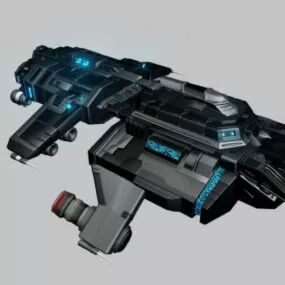 Future Spaceship 3d model