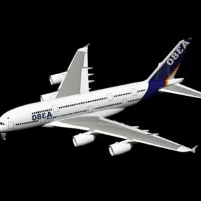 A380 Airplane 3d model