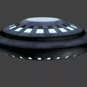 Alien Spaceship 3d model