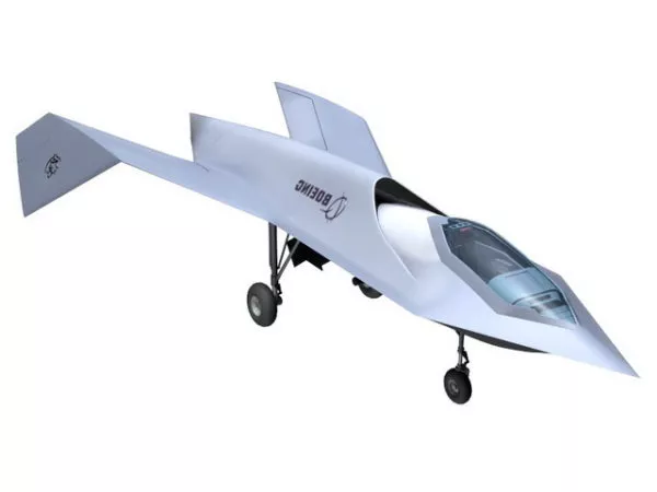 Boeing Bird Of Prey 3d model Boeing Bird Of Prey 3d model
