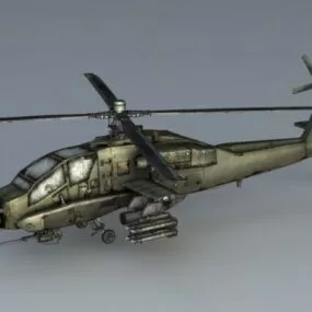 Apache Attack Helicopter 3d model