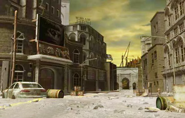City In Ruins 3d model City In Ruins 3d model