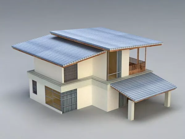 Old Rock Town 3d model