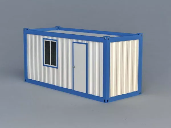 Rustic Container 3d model
