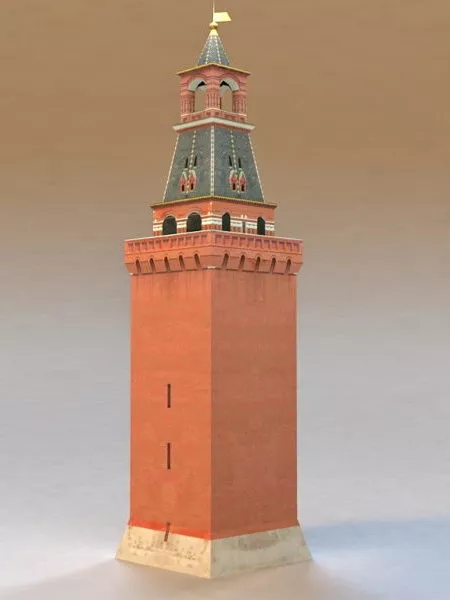 Pisa Tower Architecture 3d model