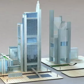 Commercial Complexes 3d model