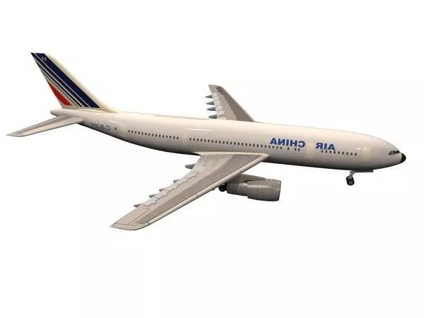 Yak42 Jet Airliner 3d model