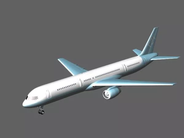 Boeing 757 Jet Airliner 3d model Boeing 757 Jet Airliner 3d model