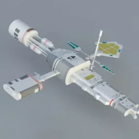 Starfleet Subspace Relay Station 3d model