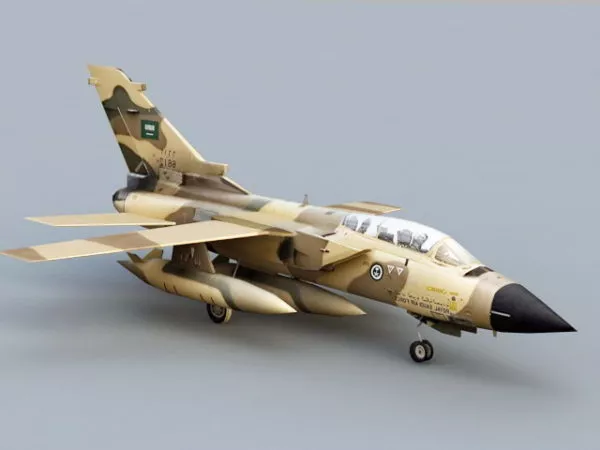 Panavia Tornado Aircraft 3d model Panavia Tornado Aircraft 3d model