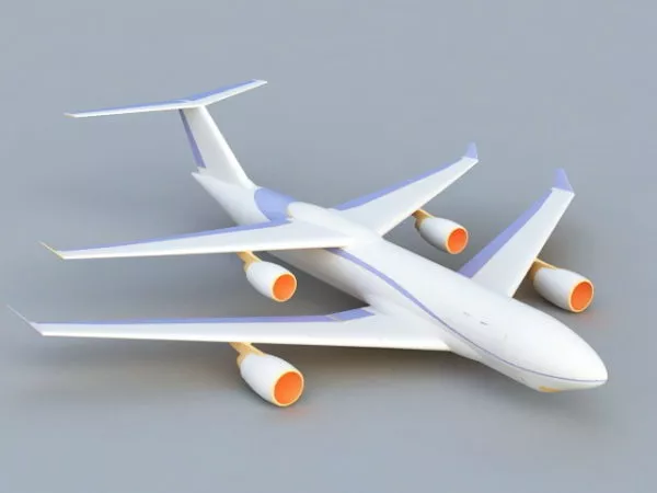 Future Airplane 3d model Future Airplane 3d model