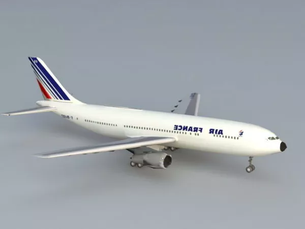 Airbus A380 Passenger Airliner 3d model
