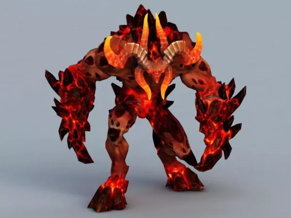 Minotaur Demon 3d model Minotaur Demon 3d model