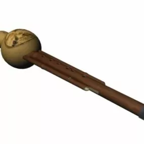 Cucurbit Flute – Chinese Hulusi 3d model