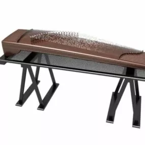 Modern Guzheng 3d model