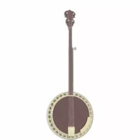 Ancient Lute 3d model