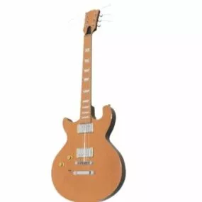 Steel-string Electric Guitar 3d model