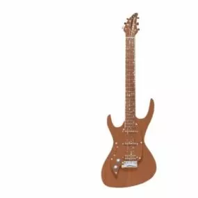 Six-string Bass 3d model