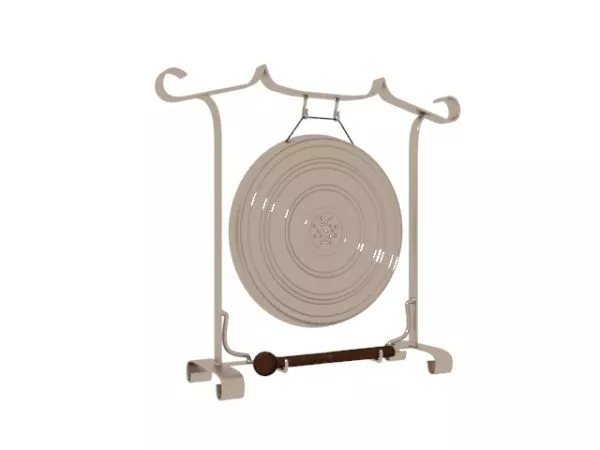 Suspended Gong 3d model Suspended Gong 3d model