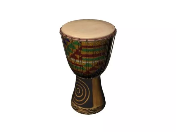Goblet Drum 3d model Goblet Drum 3d model