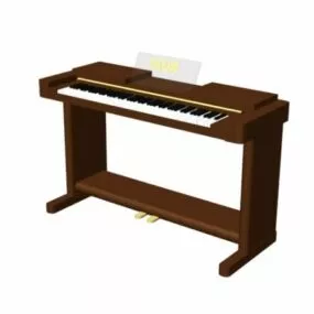 Minipiano 3d model