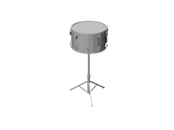 Traditional Chinese Drum 3d model