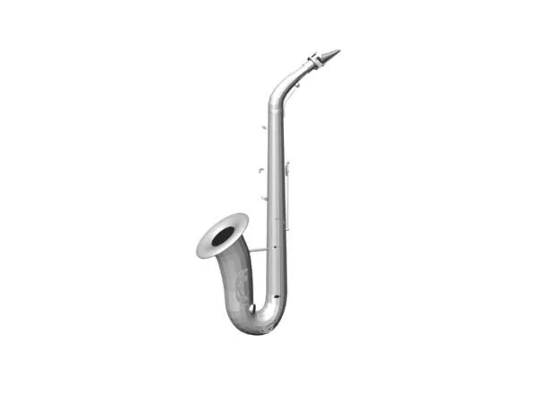 Lowpoly Soprano Cornet 3d model