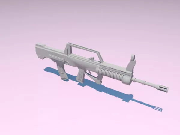 Carbine Rifle 3d model Carbine Rifle 3d model