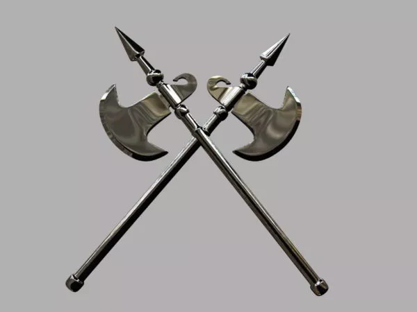 Modern Axe Branch Tree Handle 3d model