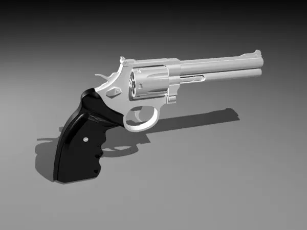 Colt Revolver 3d model Colt Revolver 3d model