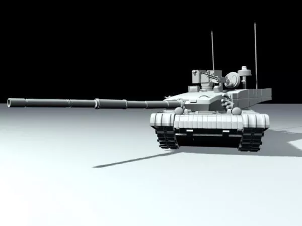Main Battle Tank 3d model Main Battle Tank 3d model