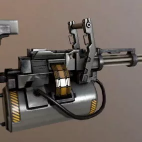 Vulcan Gatling Gun 3d model