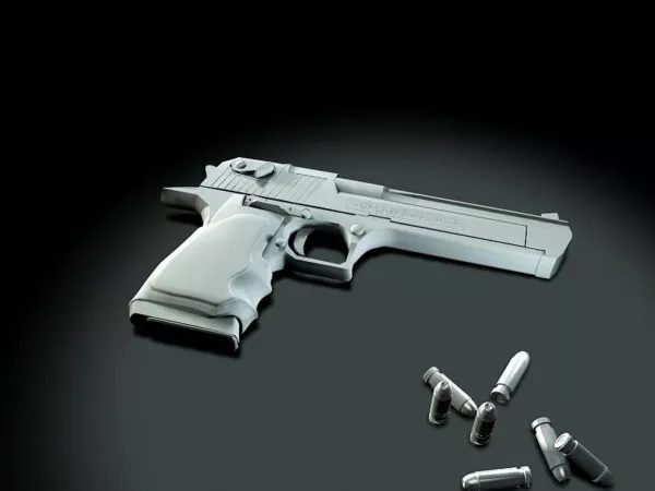 Halo Gaming Handgun 3d model
