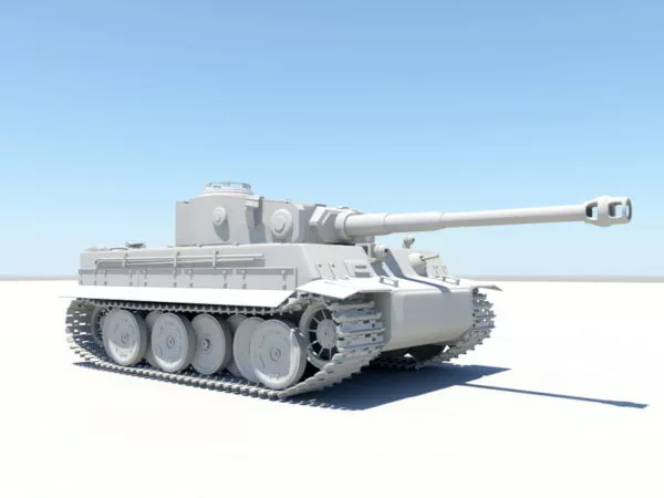Ww2 Tiger Ii Tank 3d model Ww2 Tiger Ii Tank 3d model