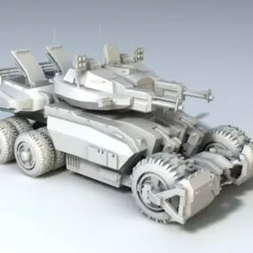 Military Combat Vehicle 3d model