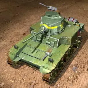 Modern American Tank 3d model