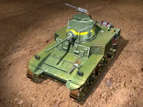 Modern American Tank 3d model Modern American Tank 3d model
