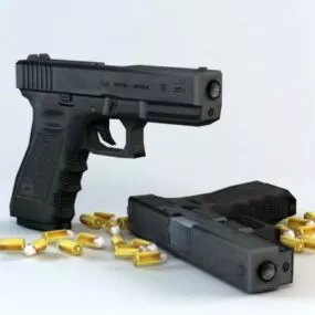 Glock-17 Pistol 3d model