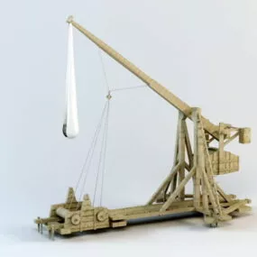 Counterweight Trebuchet 3d model