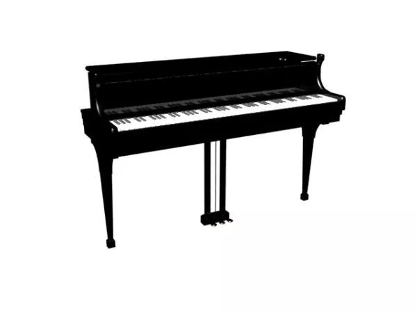 Digital Piano 3d model Digital Piano 3d model