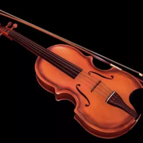 Fiddle Violin 3d model