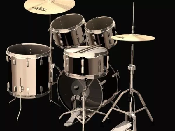 Ludwig-musser Drums 3d model Ludwig-musser Drums 3d model