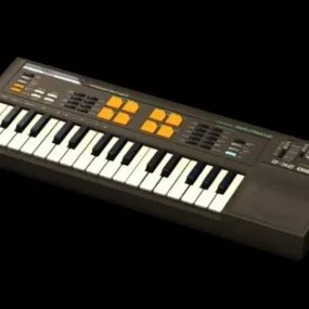 Casio Sk-s Keyboard 3d model