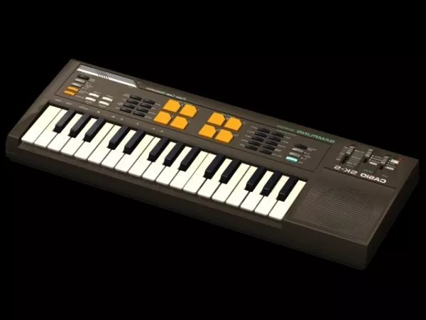 Casio Sk-s Keyboard 3d model Casio Sk-s Keyboard 3d model