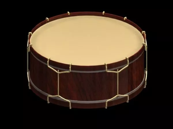 Snare Drum 3d model Snare Drum 3d model