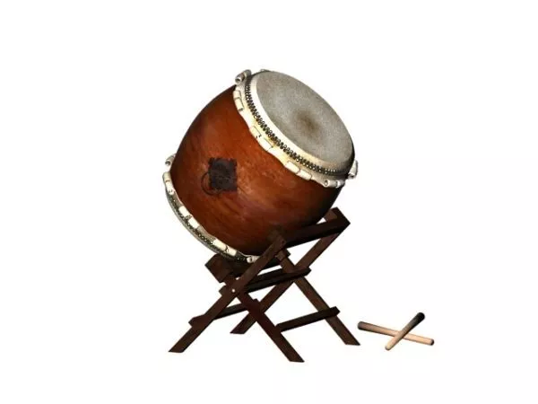 Japanese Taiko Drum 3d model Japanese Taiko Drum 3d model