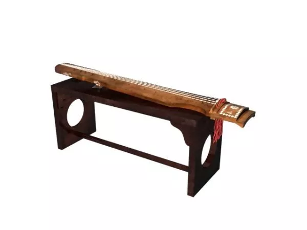 Ancient Stringed Instrument 3d model Ancient Stringed Instrument 3d model