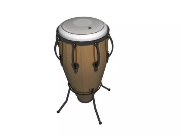 Barrel-shaped Drum 3d model Barrel-shaped Drum 3d model
