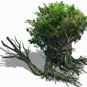 Fantasy Art Treant 3d model